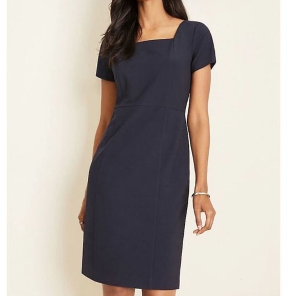 Ann Taylor Square neck dress - Picture 1 of 11